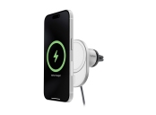 Belkin BOOST CHARGE™ Qi2 Magnetický držák s nabíjením do auta, 15W, bez adaptéru, šedý