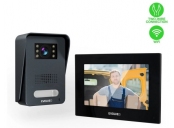 EVOLVEO DoorPhone AP1-2 drátový videotelefon s aplikací černý