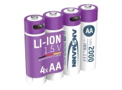Ansmann Li-ion  AA , min 1800mAh, s nabíjecí elektronikou, USB-C