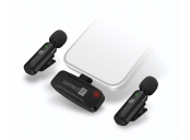 CONNECT IT Wireless Lavalier mikrofon Lightning konektor (2 ks + receiver) set ČERNÝ