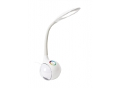 PLATINET DESK LAMP 7W + NIGHT LIGHT WHITE