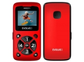 EVOLVEO EasyPhone ID, mobilní telefon pro seniory, červená