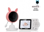 EVOLVEO Baby Monitor N3 videochůvička, růžová