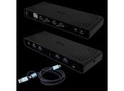 I-tec Universal Dual 4K Display Docking Station, Power Delivery 85W 