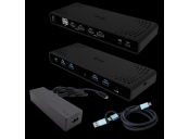 I-tec Universal Dual 4K Display Docking Station, Power Delivery 85W + i-tec USB-C Charger 100W