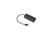 Gembird USB hub 4-port USB 3.1 (Gen 1) hub s vypínači