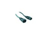 GEMBIRD Kabel síťový, prodlužovací, 3m VDE 220/230V napájecí