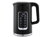 PLATINET RYCHLOVARNÁ KONVICE LCD 1,7L 5 TEPLOT + 450 ML CESTOVNÍ HRNEK, ČERNÁ
