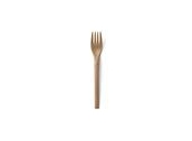 REFORK - Vidlička z přírodního materiálu, natural, 25ks