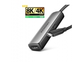AXAGON RVC-HI8KPD, USB-C -> HDMI 2.1 redukce / adaptér, 8K/60Hz, 4K/144Hz, HDR10+, PD100W